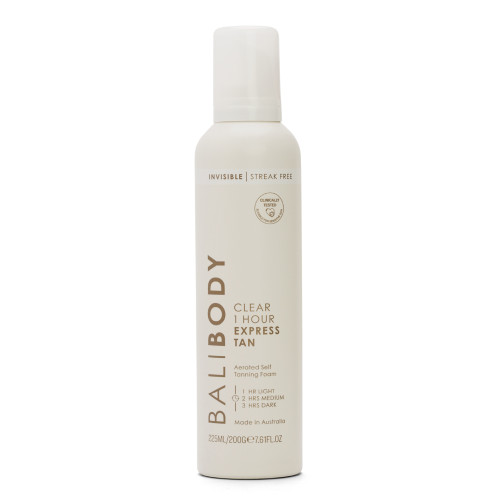  Bali Body Clear 1 Hour Express Self Tan - Прозора експрес автозасмага для тіла