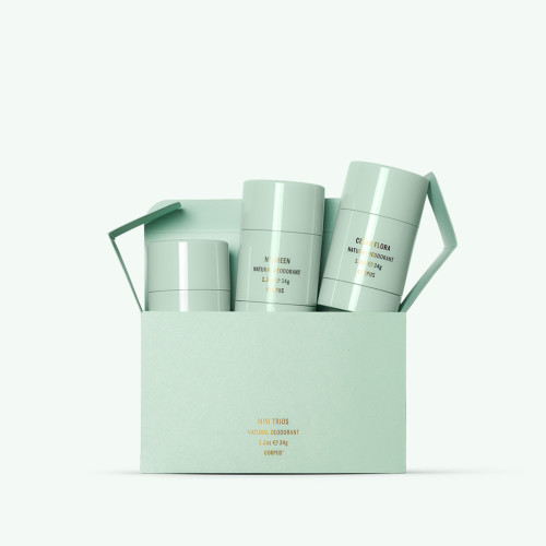 Corpus "Mini Trios" - Набір із трьох міні дезодорантів на вибір