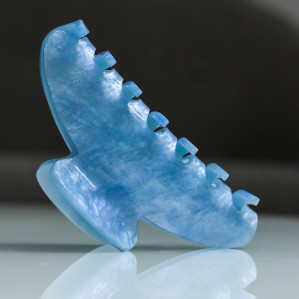 Emi Jay Big Effing Clip in Blue Sugar - Великий крабик для волосся "Blue Sugar"