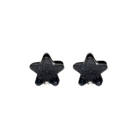 Emi Jay Baby Star Clip Set in Black Tinsel - Набір крабиків "Black Tinsel"