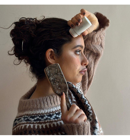 Emi Jay Mini Boar Bristle Brush in Toasted Sugar - Міні щітка для волосся «Toasted Sugar»