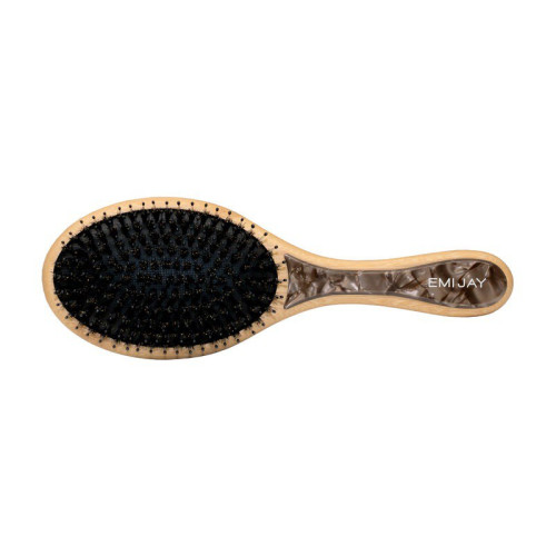 Emi Jay Flat Brush in Toasted Sugar – Овальна щітка для волосся «Toasted Sugar»