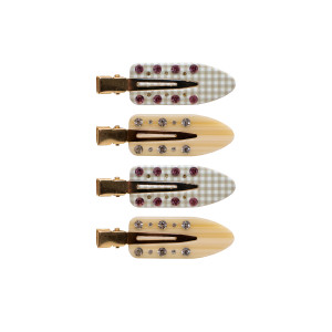 Emi Jay Popstar Clips in Panna Cottta - Набір заколок для волосся "Panna Cottta"