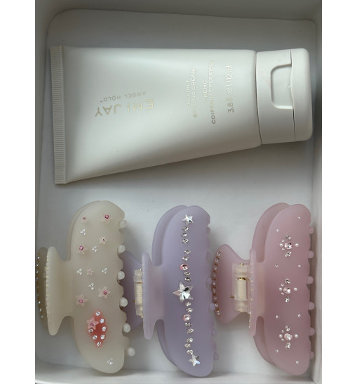 Emi Jay Sweetheart Clip in Cloud Kiss - Крабик для волосся "Cloud Kiss"