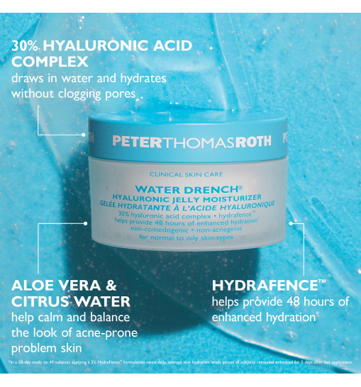 Peter Thomas Roth Water Drench Hyaluronic Jelly Moisturizer - Зволожуючий гель-крем з гіалуроновою кислотою