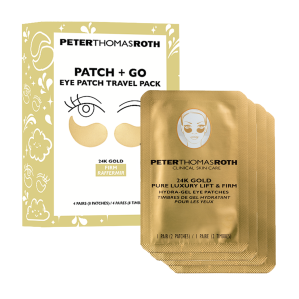 Peter Thomas Roth Hydra-gel Travel Pack 4-Pairs - Подарунковий набір гідрогелевих патчів із 24K золотом, 4 пари
