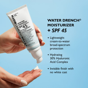 Peter Thomas Roth Water Drench Broad Spectrum SPF 45 Hyaluronic Cloud Moisturizer - Зволожуючий сонцезахисний крем для обличчя SPF 45